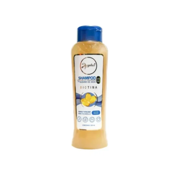 Anyeluz-Shampoo-gusano-de-seda-biotina shampoo con Gusano de Seda y Biotina de Anyeluz