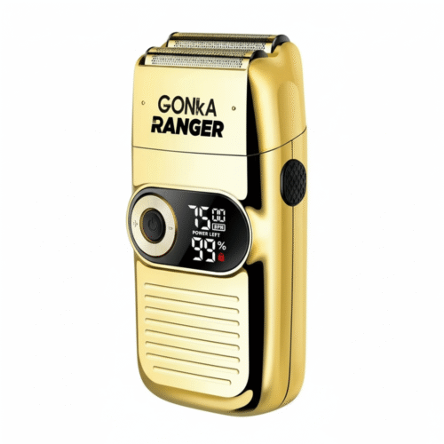 Afeitadora Shaver Gonka Ranger Dorada - Edición Lujo
