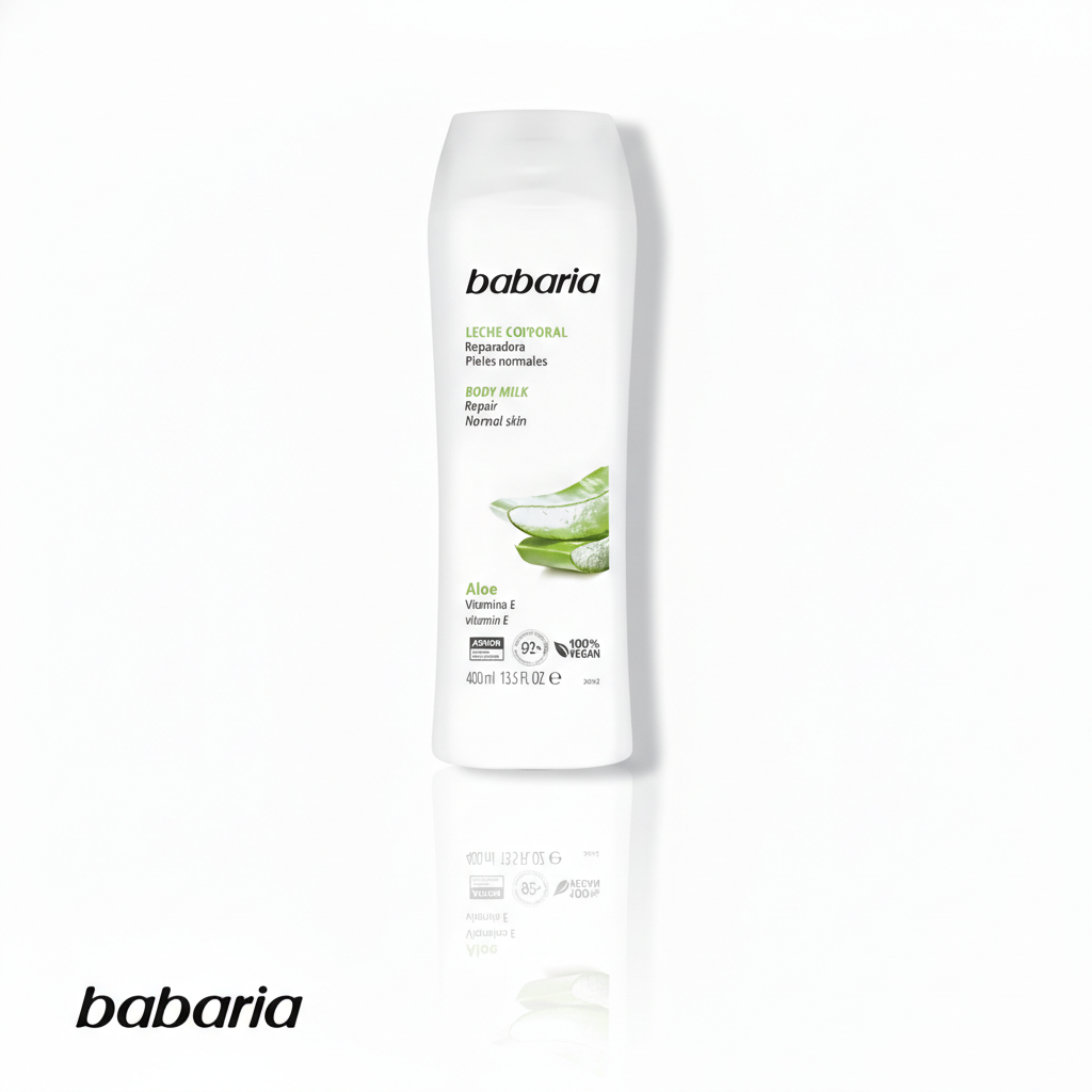Babaria Leche Corporal Reparadora Aloe 400ml