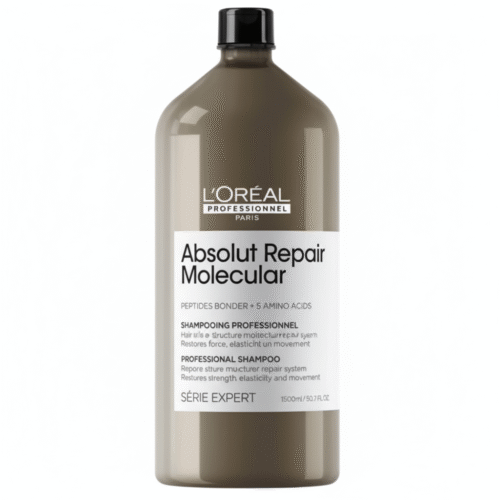 Shampoo L'Oréal Absolut Repair Molecular - 1500mL (Tamaño XL)