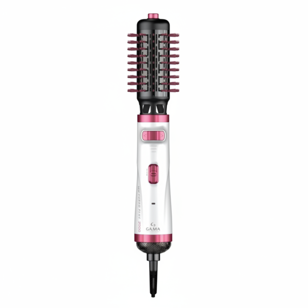 Cepillo Giratorio GA.MA Turbo Plus 2300 - Blanco/Rosado
