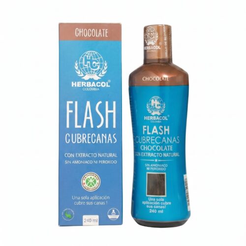 Herbacol Flash Cubrecanas Chocolate - 240ml