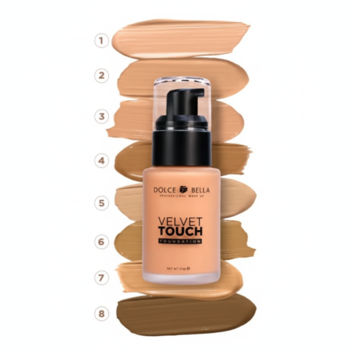 base-dolce-bella-velvet-touch-foundation-maquillaje-profesional Base Dolce Bella Velvet Touch Foundation Profesional