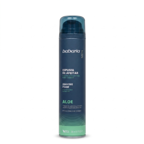 espuma-afeitar-babaria-men-aloe-vera-cannabis-piel-sensible Espuma de Afeitar Babaria Men Aloe Vera & Cannabis - 300ml