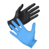 Guantes de Nitrilo Negros y Azules Profesional