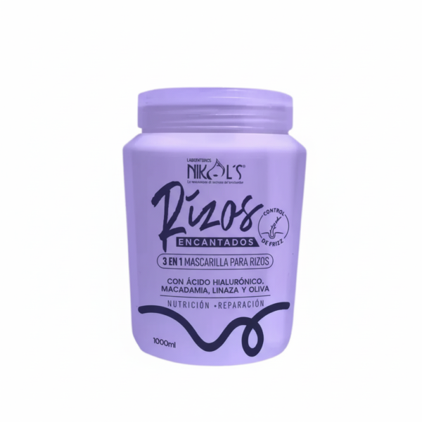 Mascarilla 3 en 1 Rizos Encantados Nikol's - 1000ml