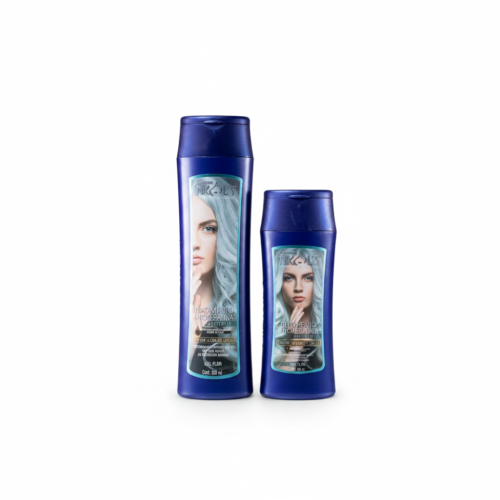 Nikol's Tratamiento Fitokeratina Azul Plata Antifrizz
